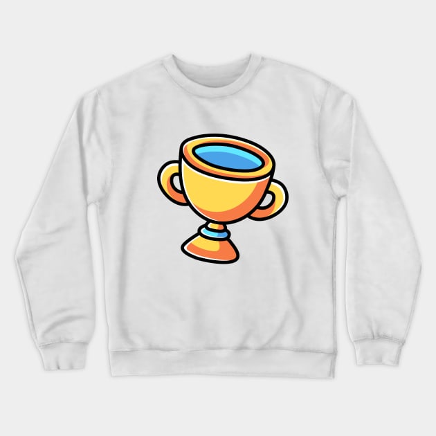 Trophy Cup Crewneck Sweatshirt by rhmnabdlrzk